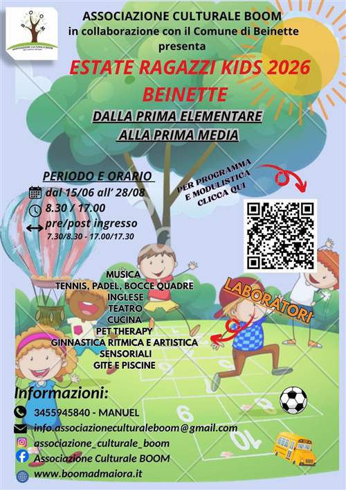 Estate insieme 2026
